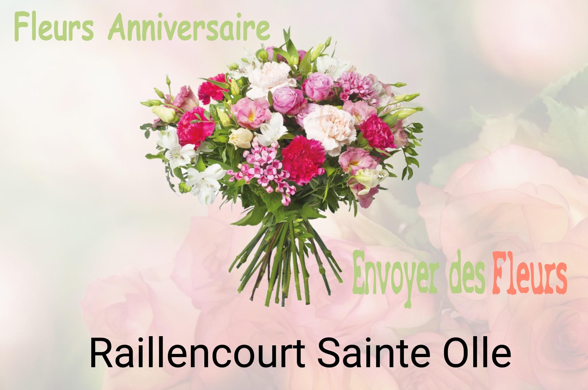 Bouquet de fleurs d’anniversaire livré à Raillencourt-Sainte-Olle