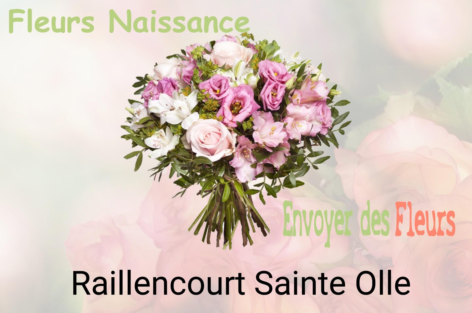 Bouquet de fleurs de naissance livré à Raillencourt-Sainte-Olle